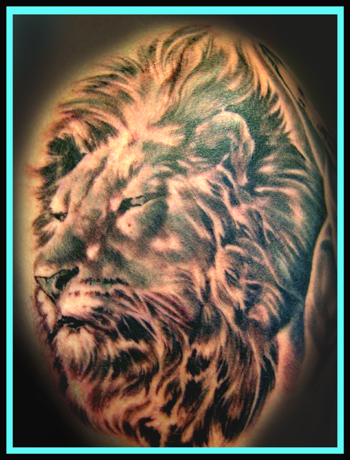 Tattoos - LION HEAD !! - 21562
